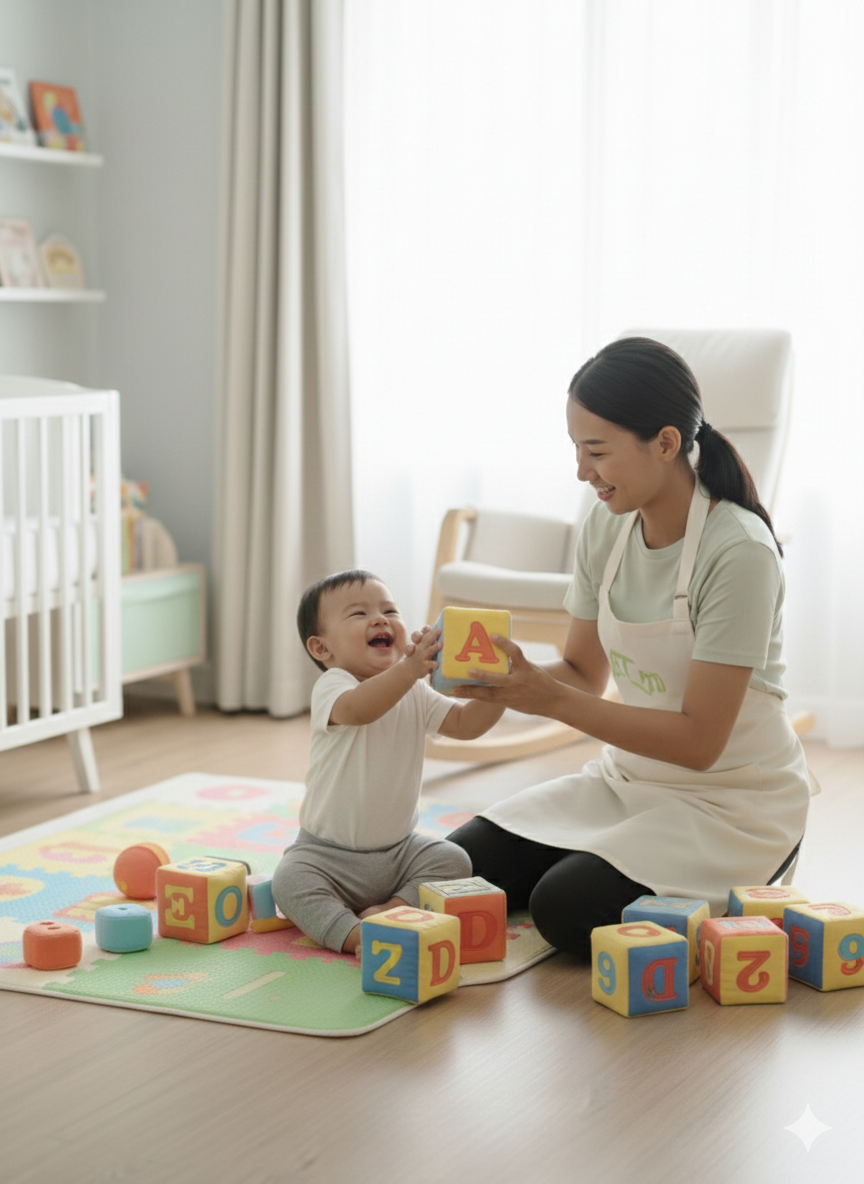 TG Plus - Domestic helper and caring for baby